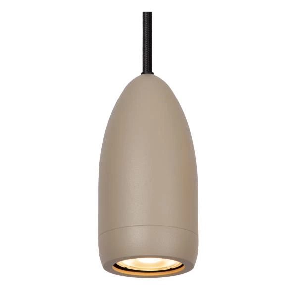 Lucide EVORA - Suspension - Ø 10 cm - 1xGU10 - Taupe - DETAIL 1